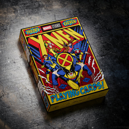 X-Men playing cards deck featuring Marvel mutant superheroes