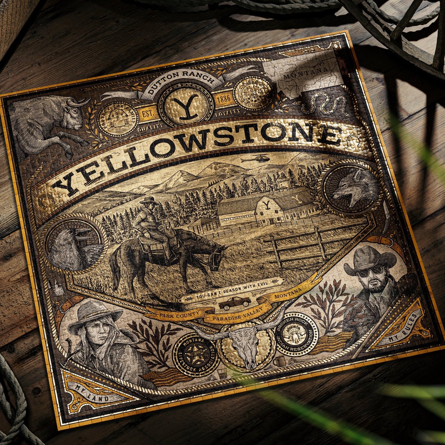 Yellowstone Jigsaw Puzzle