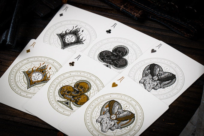 The Keys of Solomon Playing Cards Playing Cards by Darkside Playing Card Co