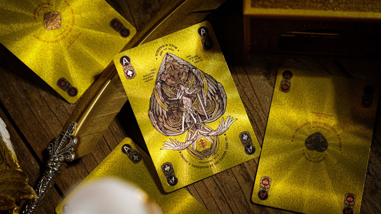 Halidom Walnut Playing Cards Playing Cards by Ark Playing Cards