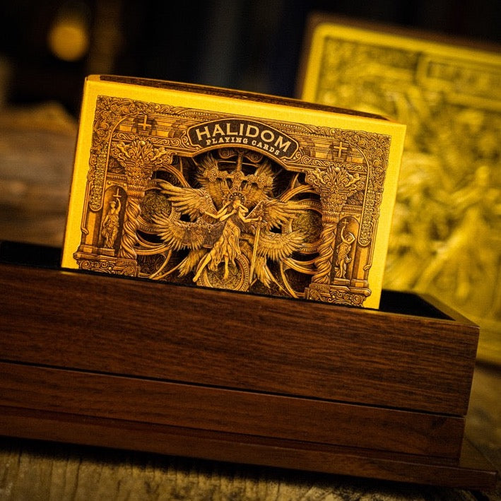 Halidom Walnut Playing Cards Playing Cards by Ark Playing Cards