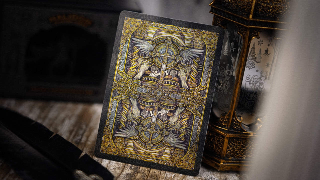 Halidom Silver Sacred Playing Cards Playing Cards by Ark Playing Cards