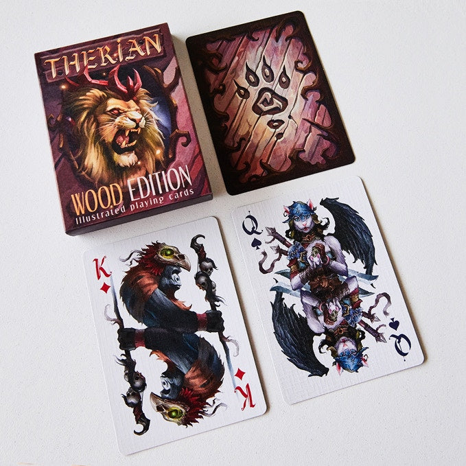 Therian Playing Cards Playing Cards by Unique Playing Cards
