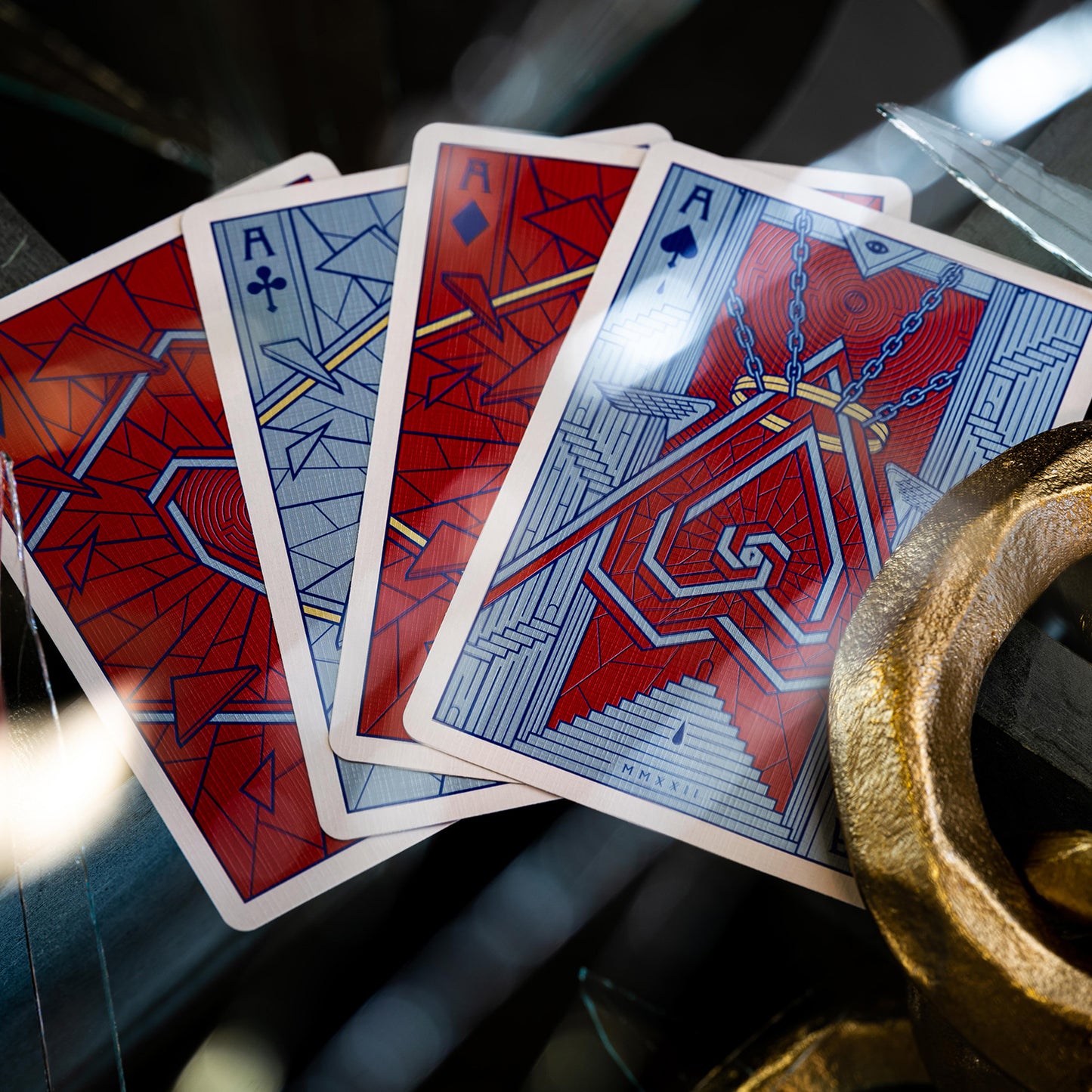 Memoria Ancestrale Playing Cards Playing Cards by Thirdway Industries