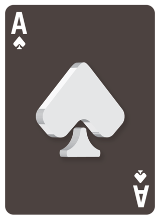 3D Motion Playing Cards Playing Cards by Kikkerland