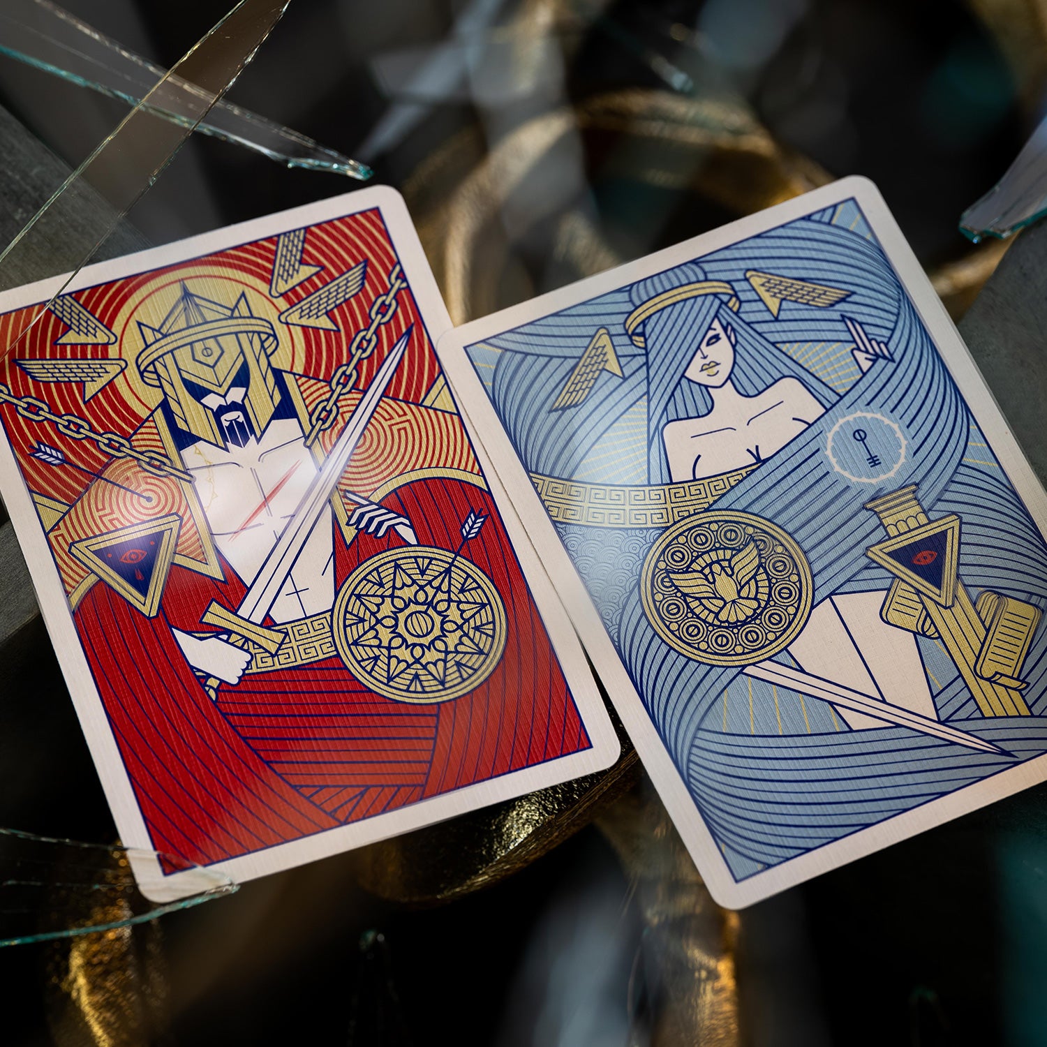 Memoria Ancestrale Playing Cards Playing Cards by Thirdway Industries