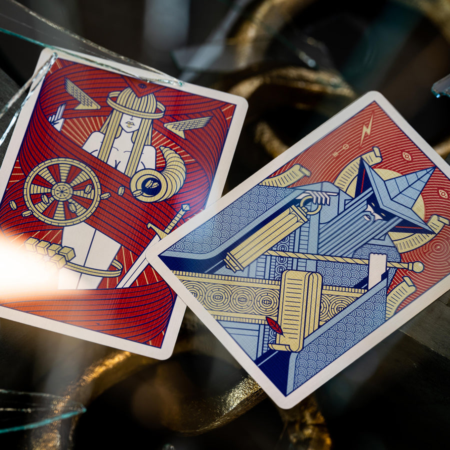 Memoria Ancestrale Playing Cards Playing Cards by Thirdway Industries