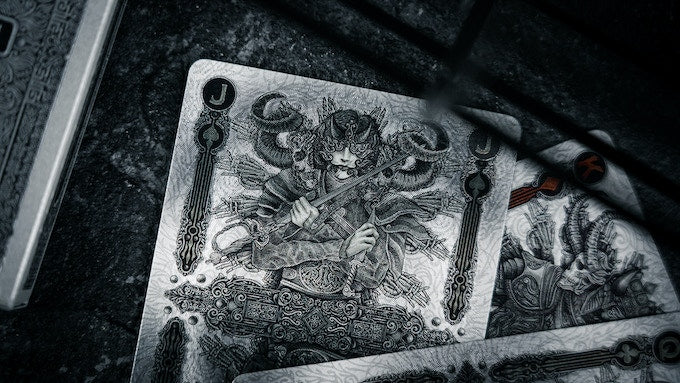 Devildom Dark Evil Playing Cards Playing Cards by Ark Playing Cards