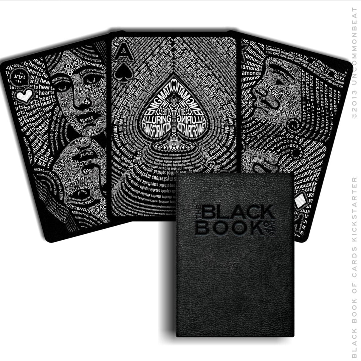 The Black Book Playing Cards Playing Cards by Uncommon Beat