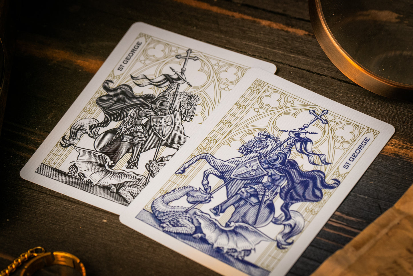 The Cross Admiral Angels Playing Cards Playing Cards by Riffle Shuffle Playing Card Company