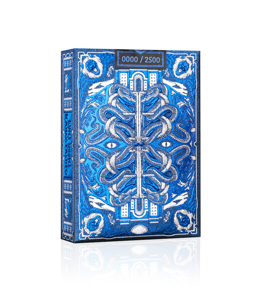 Babylon Cerulean Blue Edition Luxury Playing Cards – Rare Playing