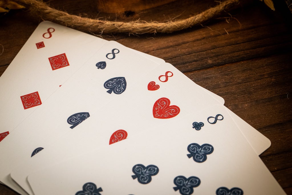 Babylon - Cerulean Blue Edition Playing Cards by Riffle Shuffle Playing Card Company