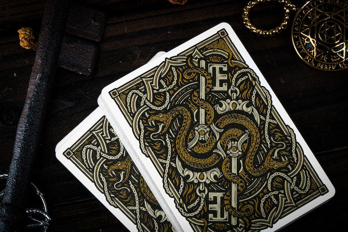 The Keys of Solomon Playing Cards Playing Cards by Darkside Playing Card Co