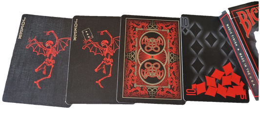 Bicycle Brimstone Playing Cards - Red
