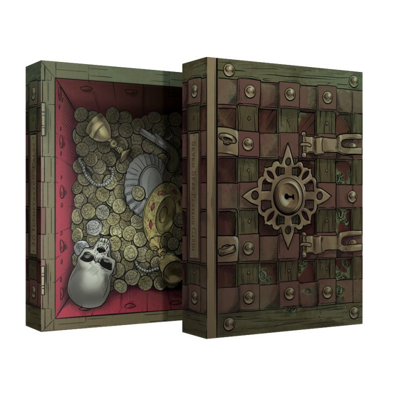 Seven Seas Playing Cards - Rare Unbranded Edition Playing Cards by Brain Vessel