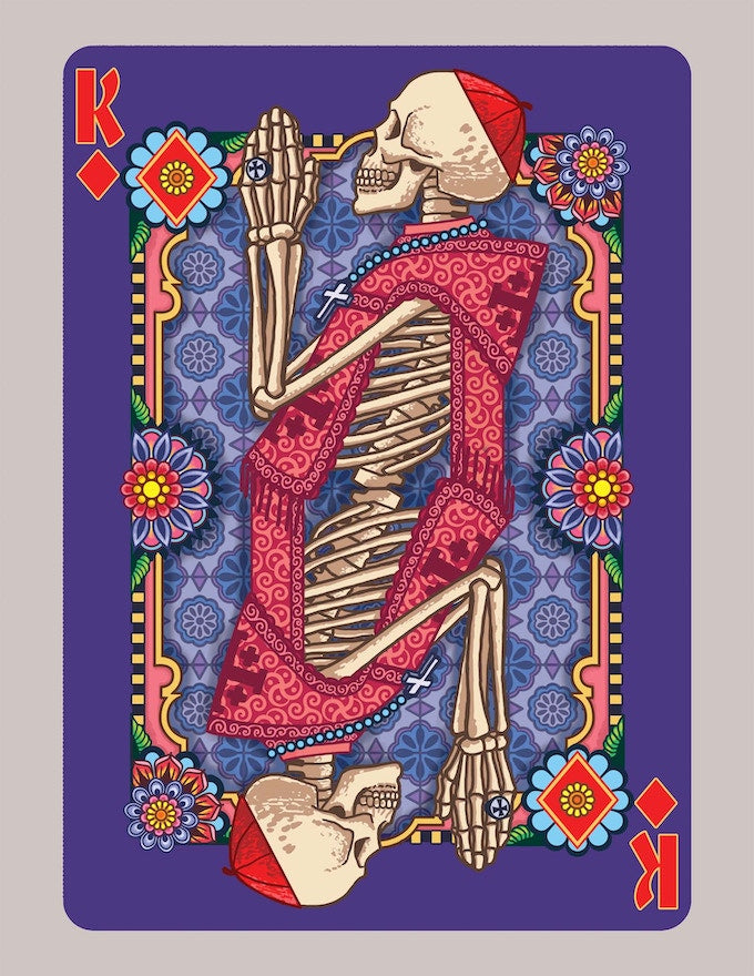 Dia de los Muertos Playing Cards by US Playing Card Co.