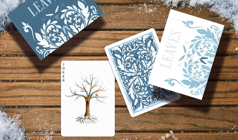 Leaves Winter Playing Cards - Collector's Edition