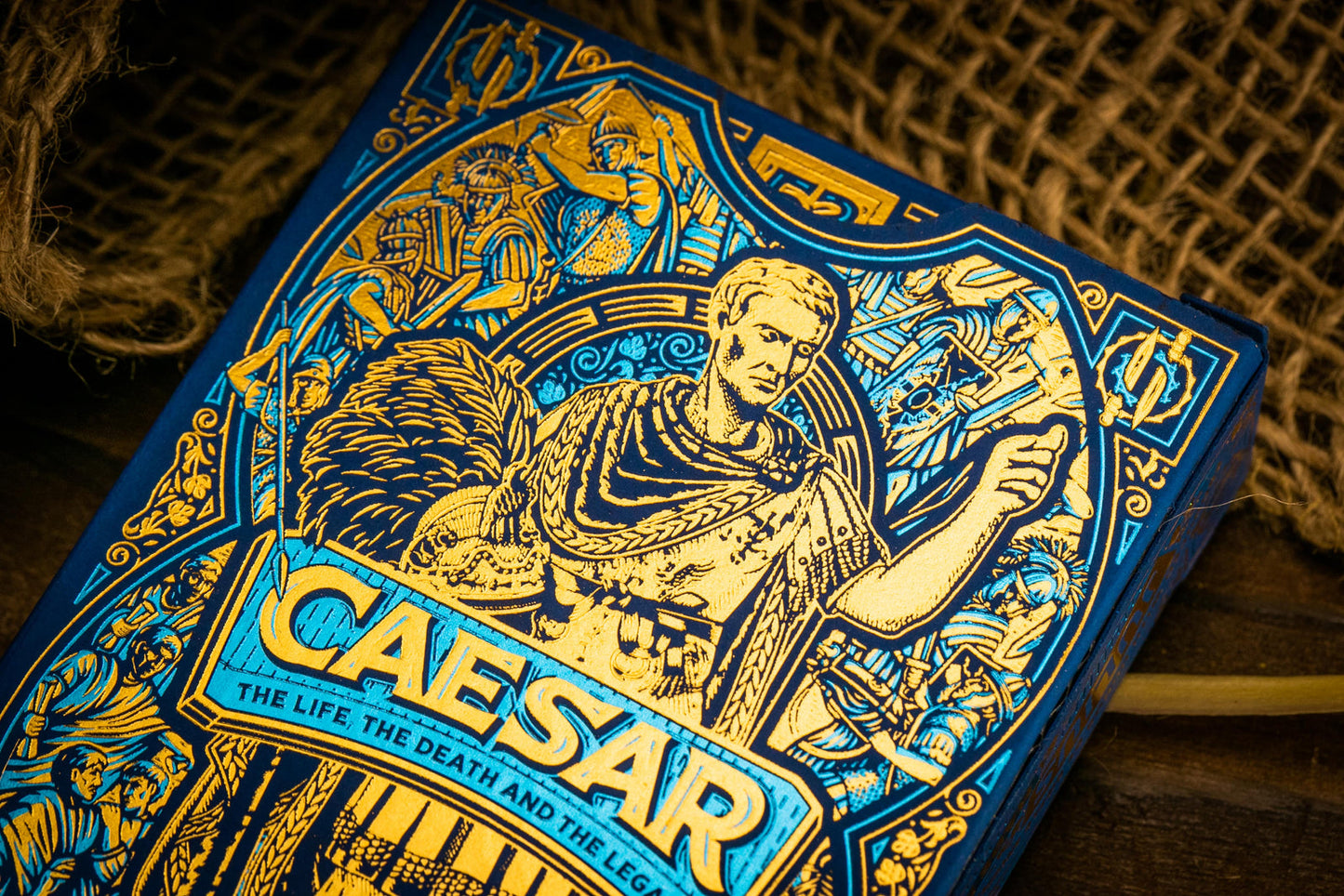 CAESAR PLAYING CARDS - Blue Playing Cards by Riffle Shuffle Playing Card Company