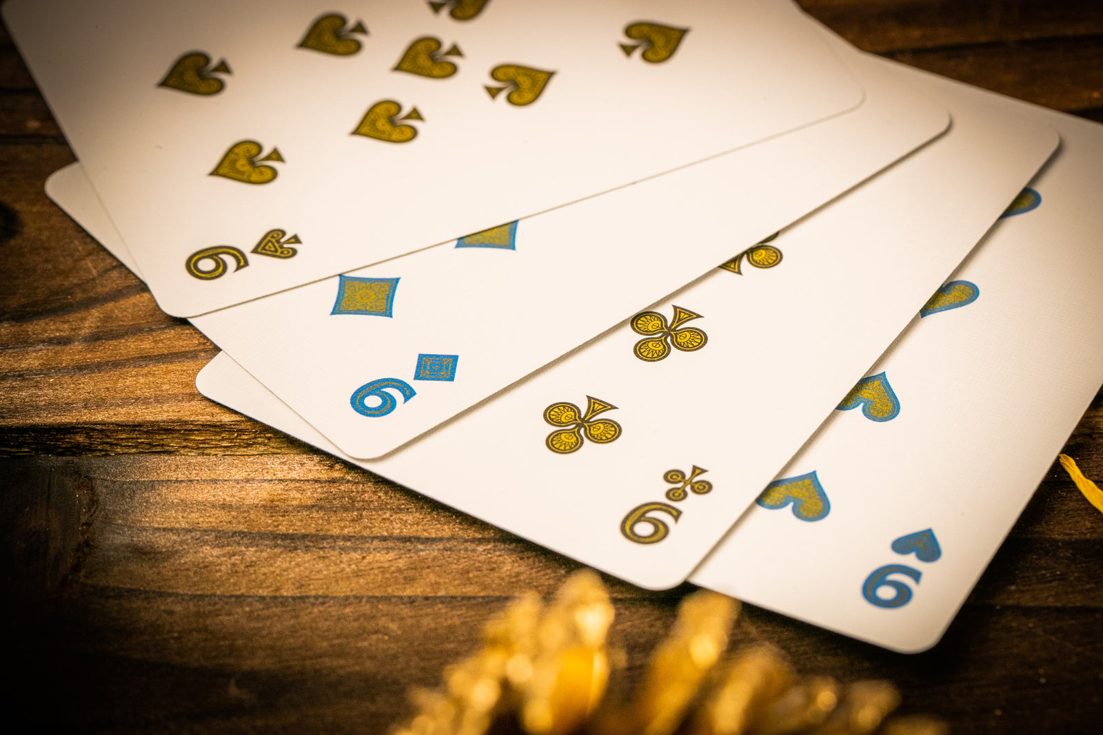 CAESAR PLAYING CARDS - Blue Playing Cards by Riffle Shuffle Playing Card Company