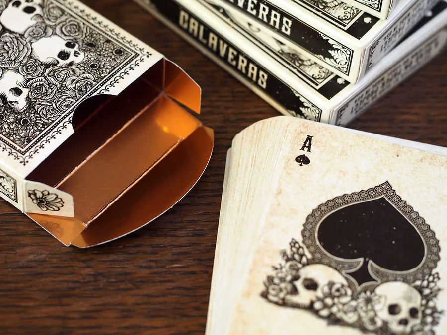 Calaveras Playing Cards Playing Cards by Dead On Paper