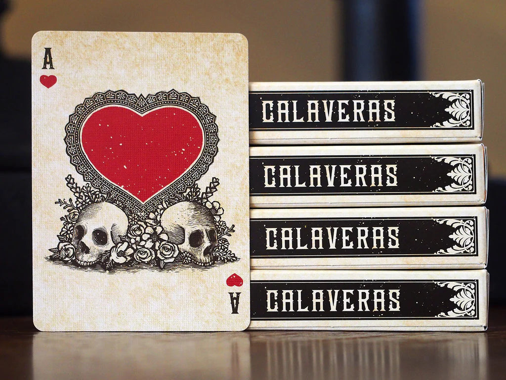 Calaveras Playing Cards Playing Cards by Dead On Paper