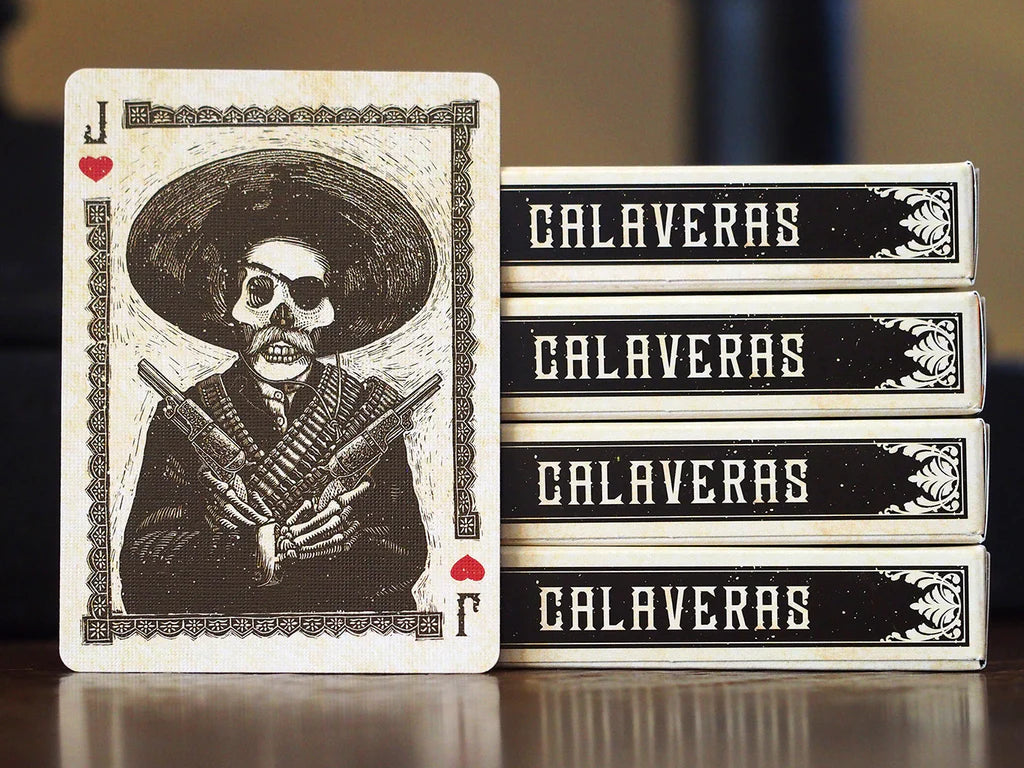 Calaveras Playing Cards Playing Cards by Dead On Paper