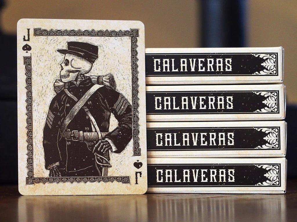 Calaveras Playing Cards Playing Cards by Dead On Paper
