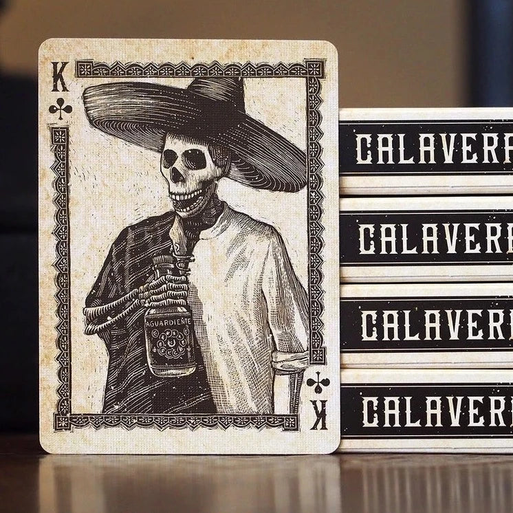 Calaveras Playing Cards Playing Cards by Dead On Paper