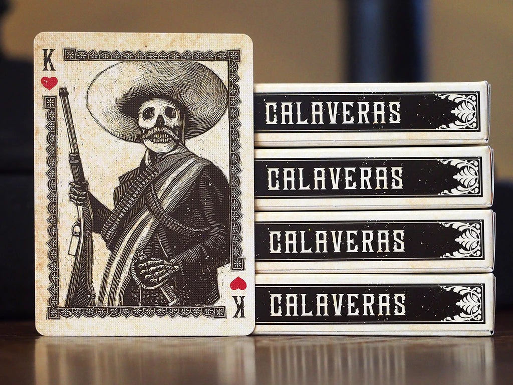 Calaveras Playing Cards Playing Cards by Dead On Paper