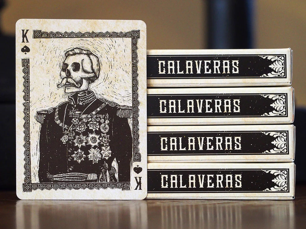 Calaveras Playing Cards Playing Cards by Dead On Paper