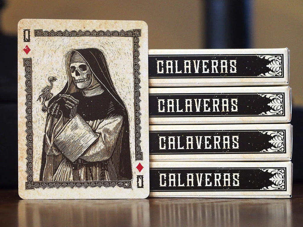Calaveras Playing Cards Playing Cards by Dead On Paper