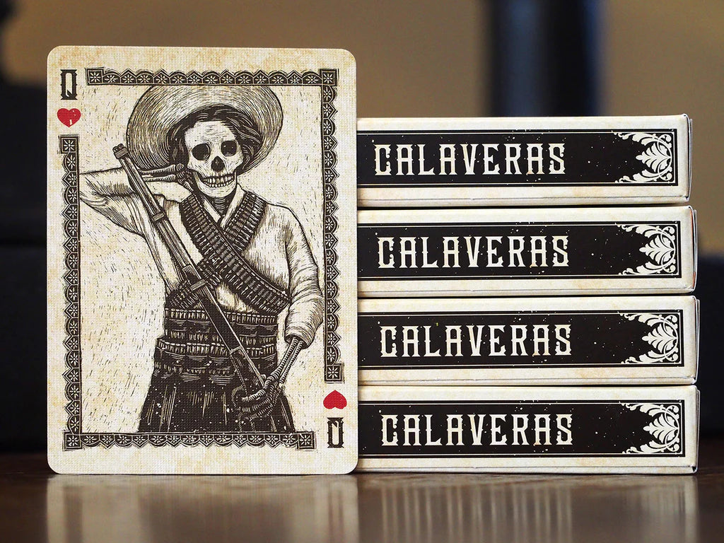 Calaveras Playing Cards Playing Cards by Dead On Paper
