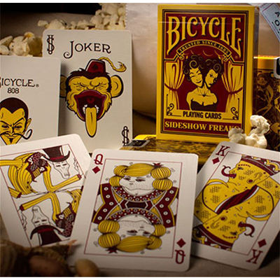 Bicycle Sideshow Freaks Playing Cards Playing Cards by Bicycle Playing Cards