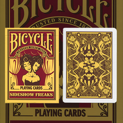 Bicycle Sideshow Freaks Playing Cards Playing Cards by Bicycle Playing Cards