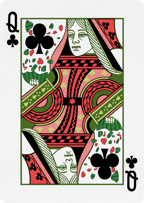 Carvers Playing Cards - V1 Watermelon