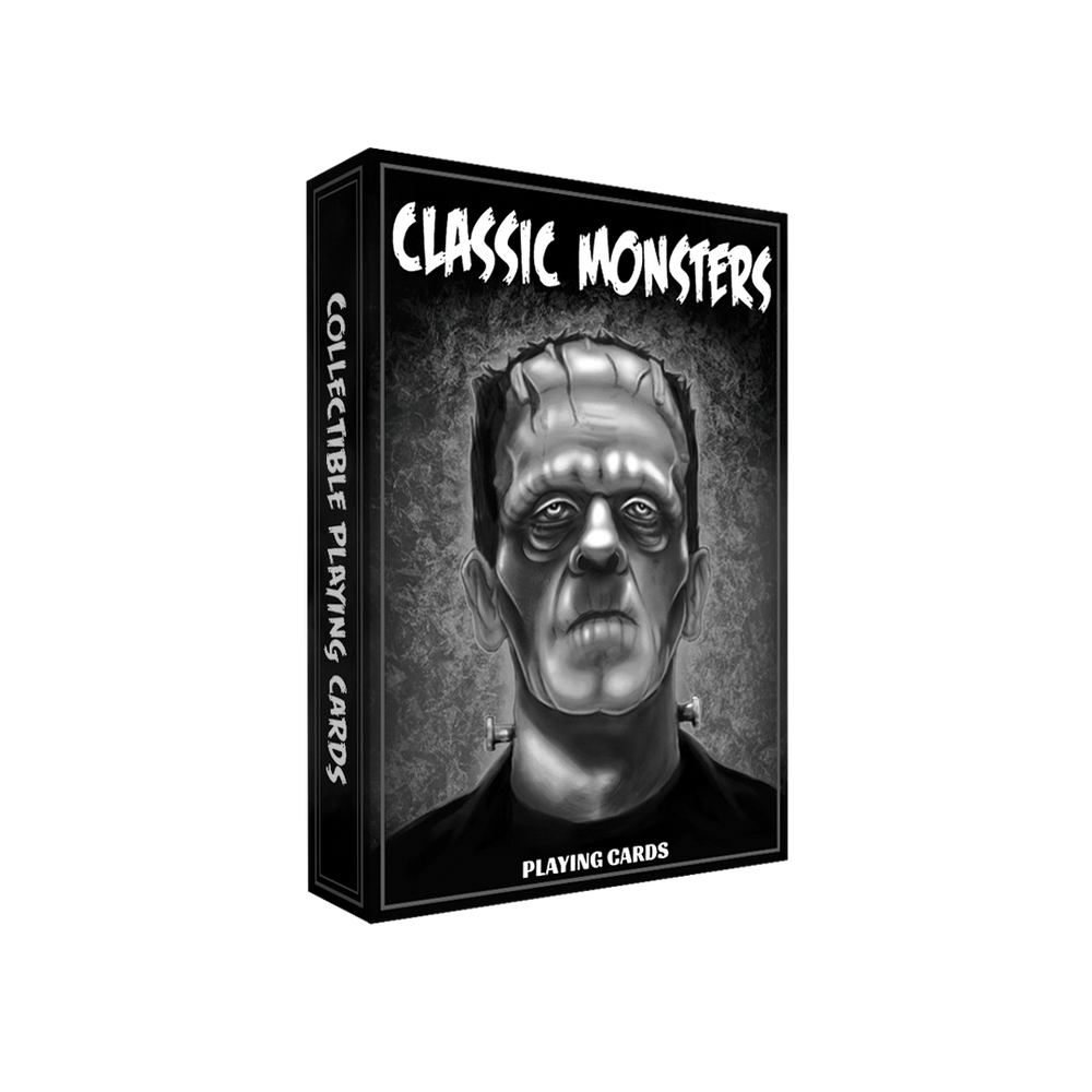 Classic Monsters Playing Cards
