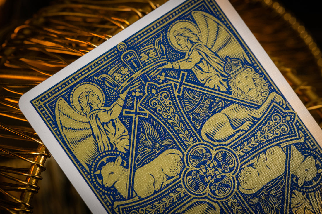 The Cross Admiral Angels Playing Cards Playing Cards by Riffle Shuffle Playing Card Company