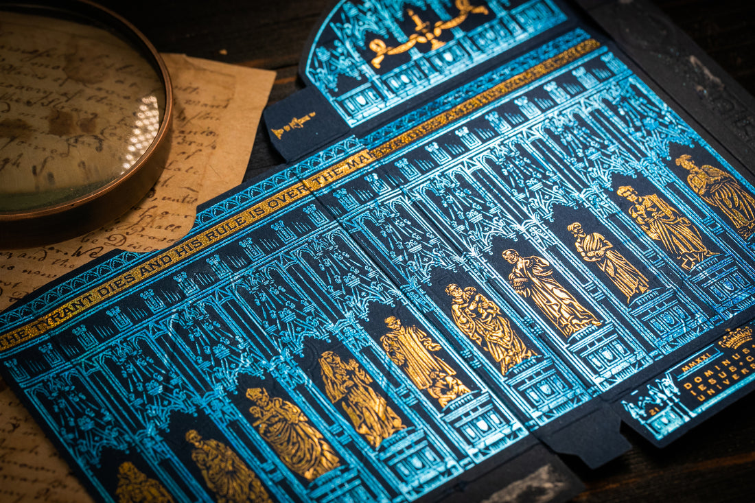 The Cross Admiral Angels Playing Cards Playing Cards by Riffle Shuffle Playing Card Company