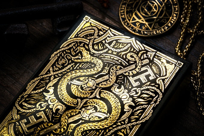 The Keys of Solomon Playing Cards Playing Cards by Darkside Playing Card Co