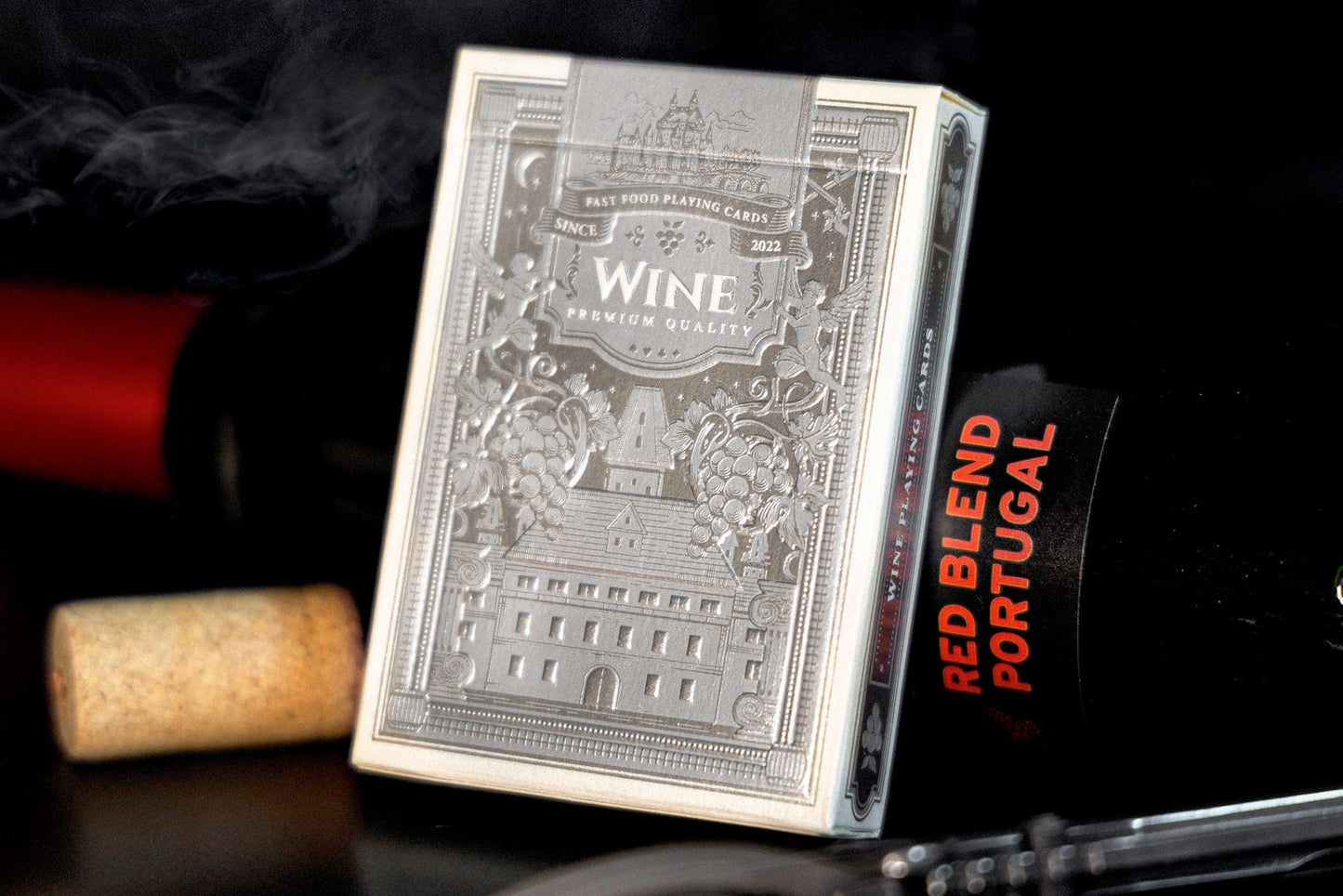 Wine Playing Cards Playing Cards by Fast Food Playing Card Company