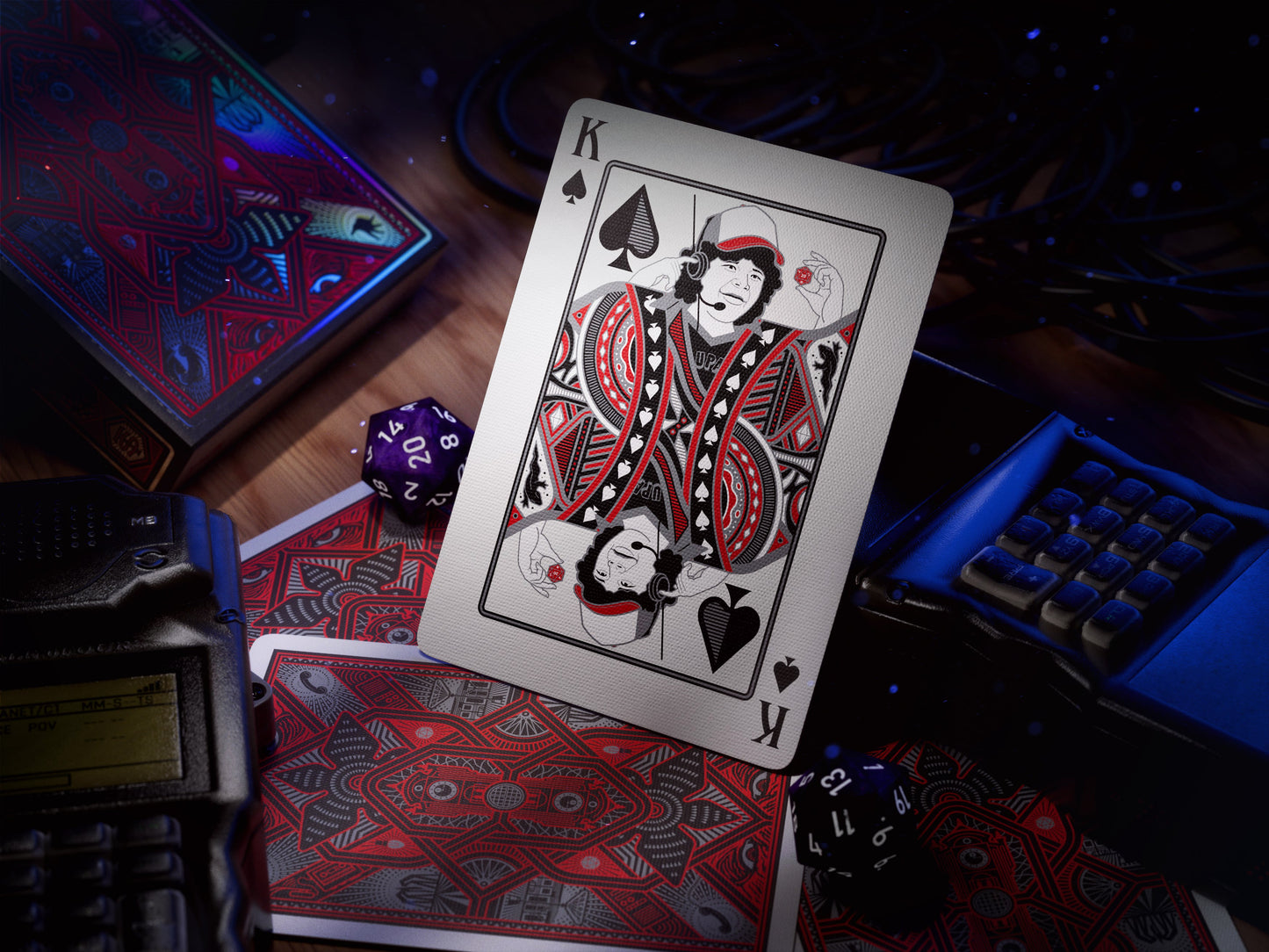 Stranger Things Playing Cards Playing Cards by Theory11
