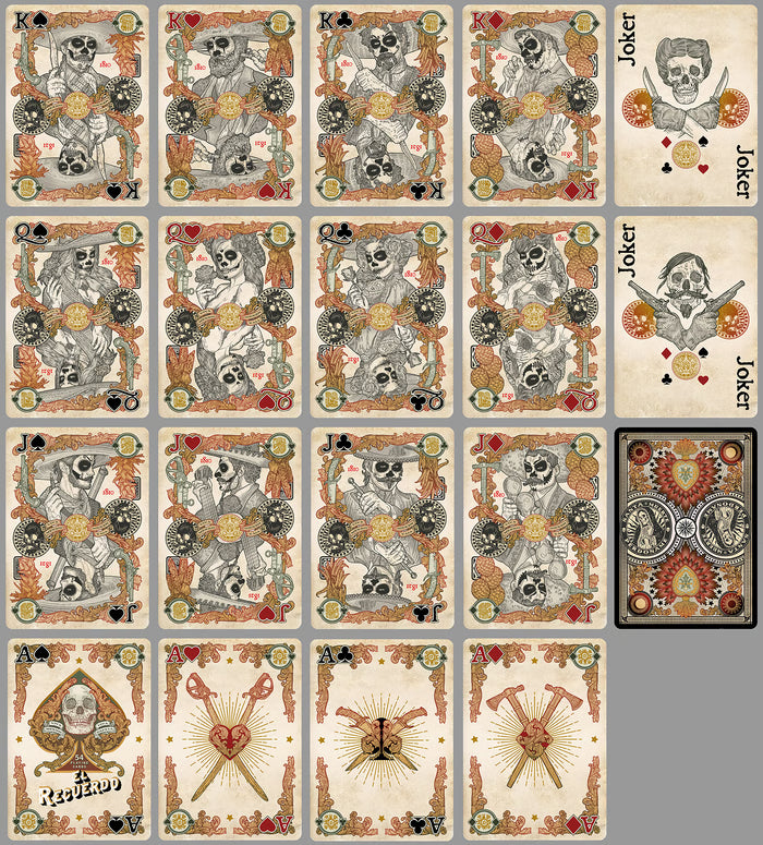 El Recuerdo Playing Cards - Full Set