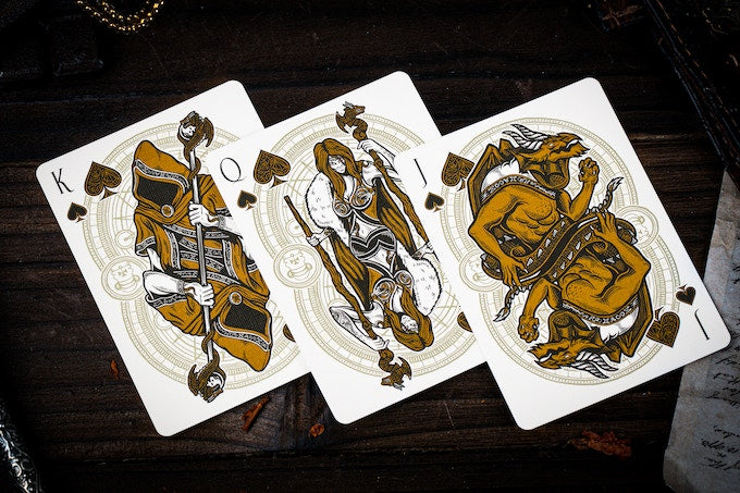 The Keys of Solomon Playing Cards Playing Cards by Darkside Playing Card Co