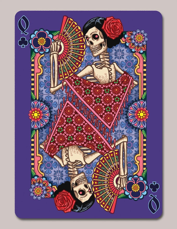 Dia de los Muertos Playing Cards by US Playing Card Co.