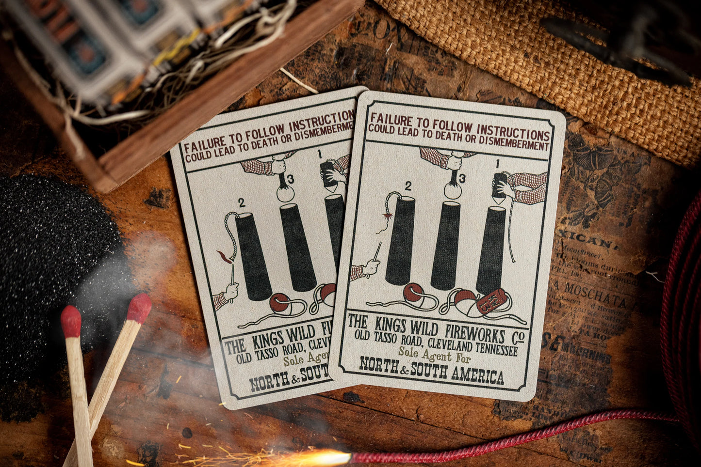 Flower of Fire Playing Cards by Kings Wild Project Playing Cards by Kings Wild Project