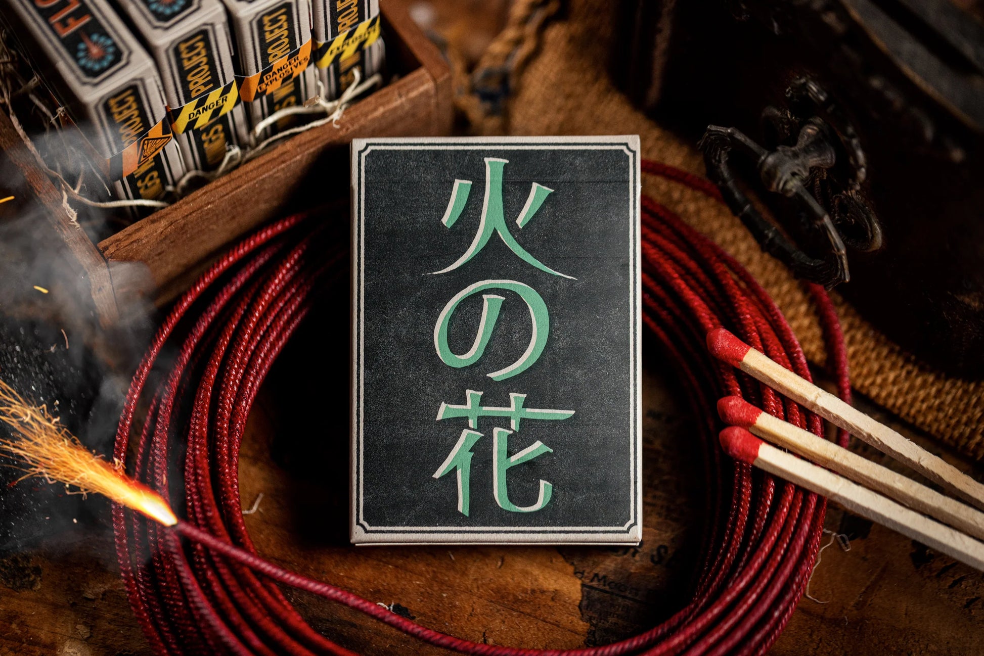 Flower of Fire Playing Cards by Kings Wild Project Playing Cards by Kings Wild Project