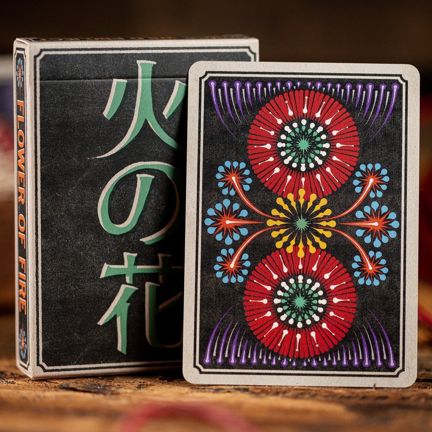 Flower of Fire Playing Cards by Kings Wild Project Playing Cards by Kings Wild Project