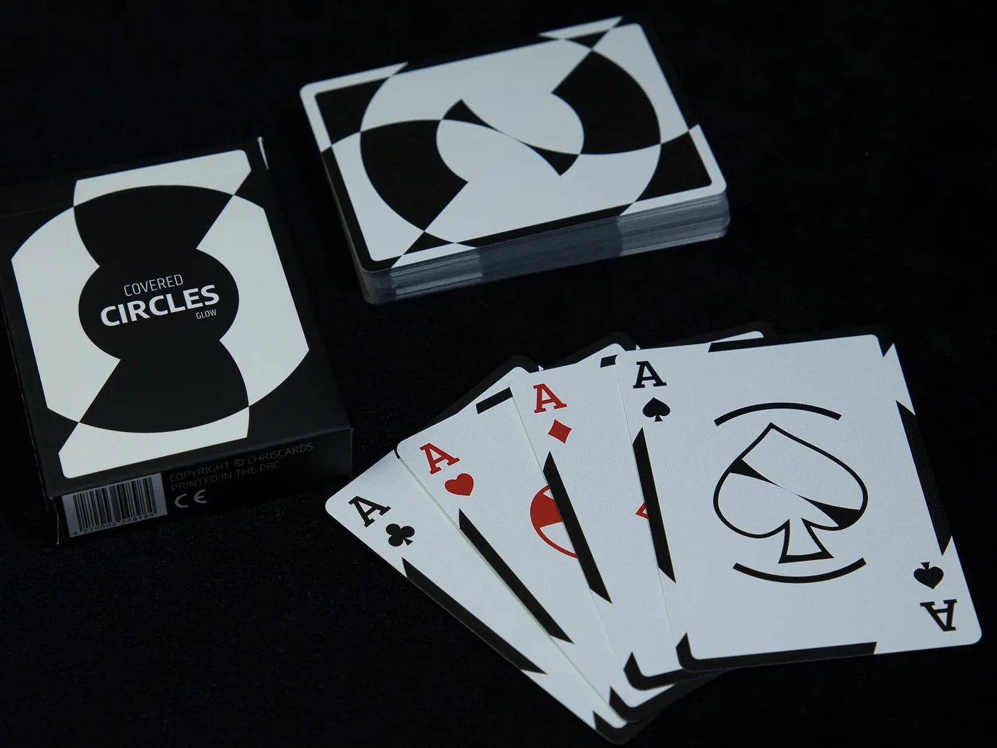 Chris Cards Covered Circle - Glow UV Edition