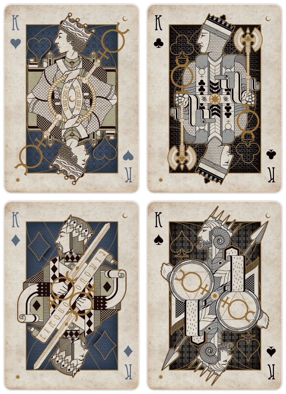 Heretic Noctis Playing Cards by Stockholm 17