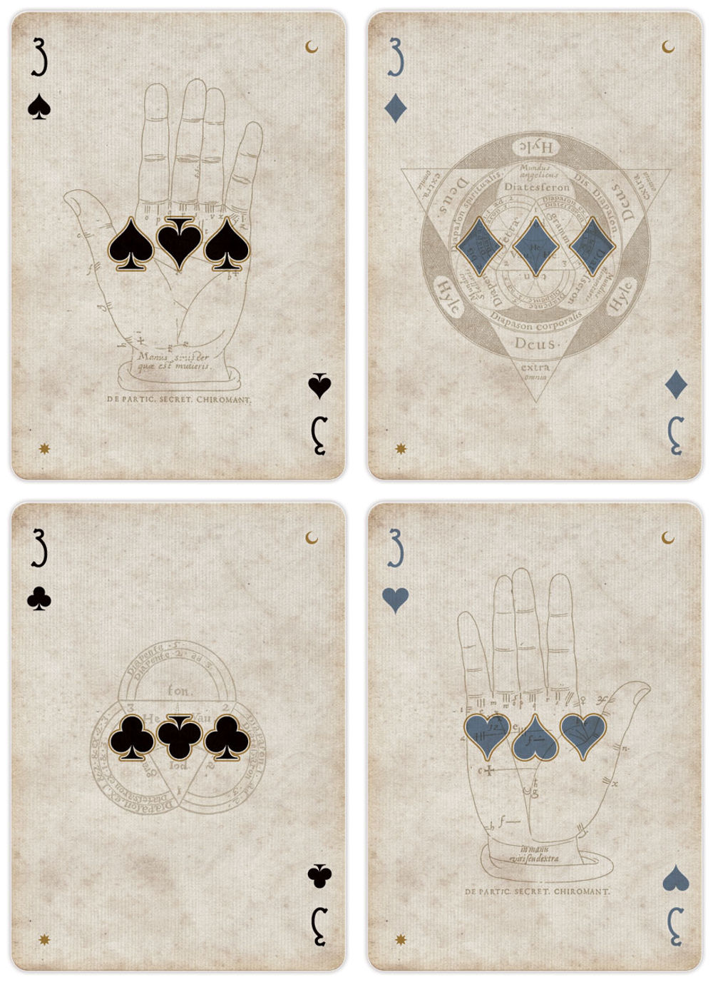 Heretic Noctis Playing Cards by Stockholm 17